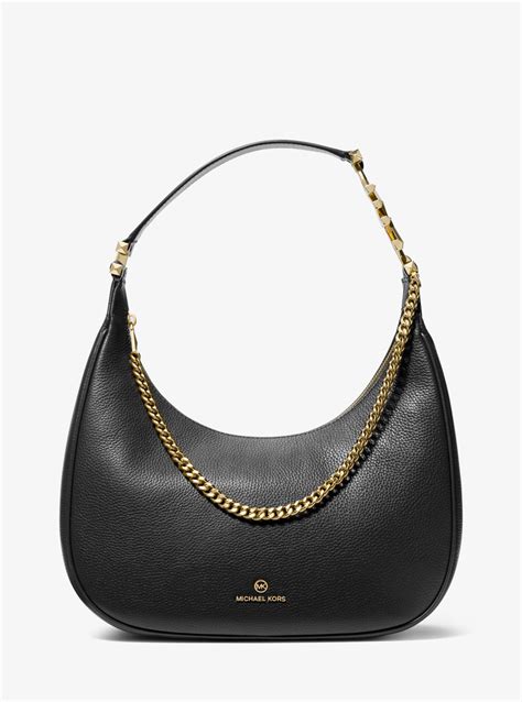 michael kors pebble shoulder bag